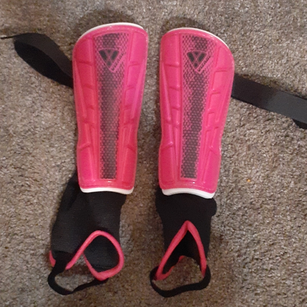 Girls soccer shin guards